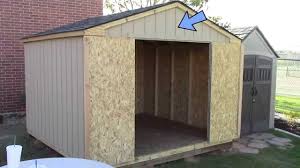 building a pre cut wood shed what to