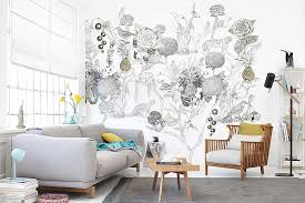 Blätter bringen ein frisches flair ins wohnzimmer. Moderne Tapeten Ideen Fur Wohnzimmer Co Schoner Wohnen