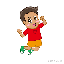 jumping boy cartoon free png image