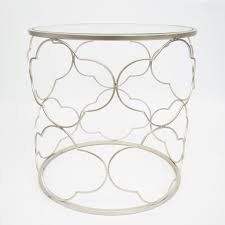 Fp Collection Indoor Scroll Side Table