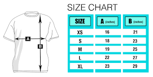 Shirt Sizes Chart Rldm