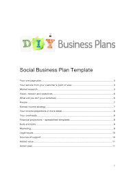 You'll probably want to include each of these sections: Diy Business Plan