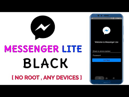 In today's digital world, you have all of the information right the. Messenger Lite Black Mode Apk For Android 2019 Youtube