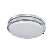 Get free shipping on qualified led flush mount lights or buy online pick up in store today in the lighting department. Good Earth Lighting Jordan 11 In Brushed Nickel Flush Mount Light Energy Star In The Flush Mount Lighting Department At Lowes Com