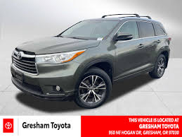 pre owned 2016 toyota highlander xle