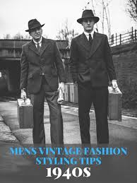 If you are here, then probably you are looking for affordable and quality of information about 40s mens hairstyles, and rightly so, because you have to care for yourself, including the hairstyle, it is necessary in the modern world. Mens Vintage Fashion Styling Tips 1940s Revival Vintage Uk