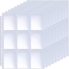 Make your own trading cards. Amazon Com Ably 540 Pockets Double Sided Trading Card Pages Sleeves 9 Pocket Clear Plastic Game Card Protectors For Skylanders Pokemon Baseball Cards And More Fit 3 Ring Binder 30 Pages Office Products