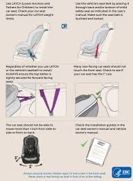 Do S And Don Ts Of Car Seat Safety