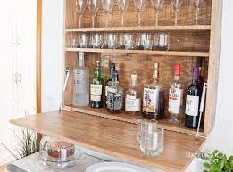 How To Build This Diy Wall Mounted Bar