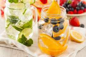 healthy infused water bluecross