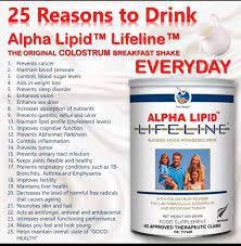 alpha lipid lifeline colostrum 450g
