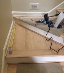 carpet custom stair treads the floor