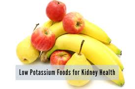 low potium foods for kidney health