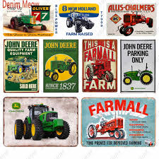 Log in to see price. Vintage Agricultural Machine Metal Tin Sign American Classic Farm Tractors Plaque Garage Wall Painting Poster Home Decor Wy68 Plaques Signs Aliexpress