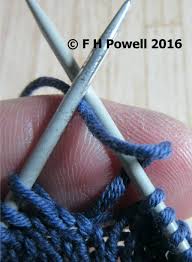 Hold the yarn end and the beginning 6 inches (15.2 cm) of the new yarn together with your left hand. How To Work Yrn At Start Of Row On A Knit Row Buttercup Miniatures