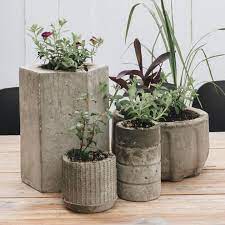 How To Make Cement Pots Easily At Home