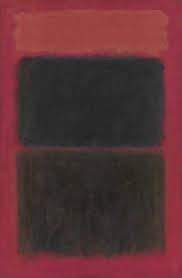 Light Red Over Black Mark Rothko