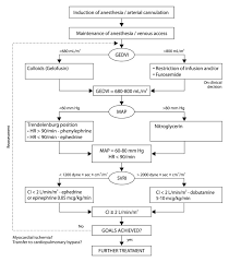 Flowchart Showing Algorithm For Hemodynamic Monitoring And