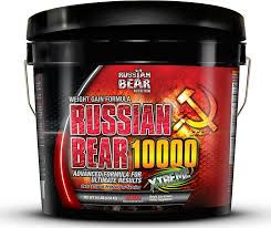 russian bear 10000 15lb weight gainer