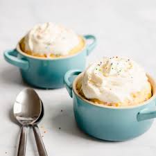 funfetti mug cakes for two the beader