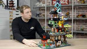 LEGO Ninjago City Gardens (71741) Designer Video - YouTube