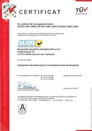 Certificat 7e29934300 Moser Spedition Transporte Fuhrpark