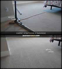 the best carpet repair re stretching