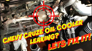 chevy cruze oil cooler seals gaskets