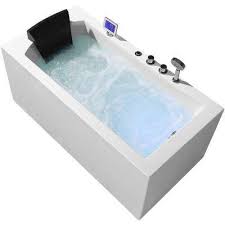 Home services experienced pros happiness guarantee. 59 In Acrylic Right Drain Rectangular Alcove Whirlpool Bathtub In White