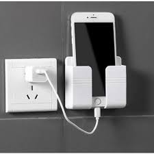 Wall Mount Cell Phone Charger Holder