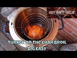 turkey on the char broil big easy you