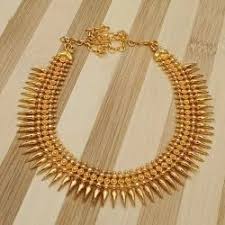 modern golden las 24k gold necklace