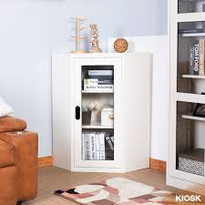 Medium Corner Cabinet Bookcase