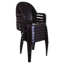 plastic chair set of 6 garden outdoor
