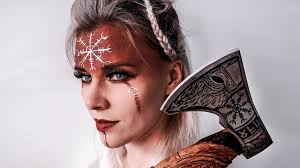 viking warrior makeup tutorial for