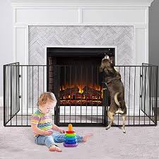 Molanephy Fireplace Fence 118 Inch