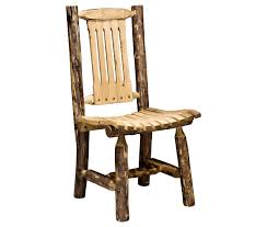 Skip Led Pine Log Patio Chair