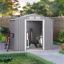 7x4 Billyoh Ranger Apex Metal Shed With