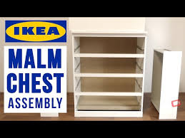 ikea malm 4 chest of drawers embly