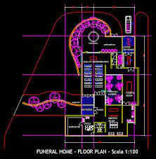 Cad Building Template Funeral Home