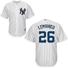 Youth Dj Lemahieu Authentic White Majestic Jersey Small