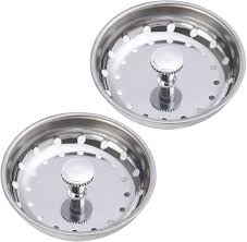 2 pcs kitchen sink strainer and stopper