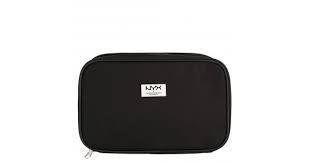 nyx large double zipper makeup bag