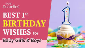 1st birthday wishes messages es