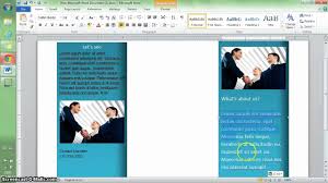 How To Make Pamphlets In Word Rome Fontanacountryinn Com