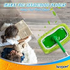 keepow reusable microfiber mop pads