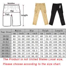 Details About Fashion Cotton Men Leisure Straight Leg Pocket Trousers Jogger Cargo Pants S 5xl