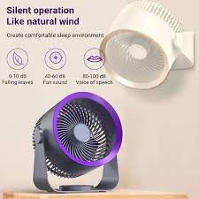 Wall Mounted Electric Fan Rechargeable
