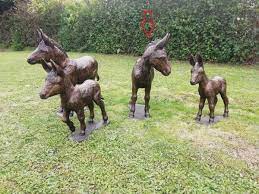 Bronze Sculpture Donkey Model 2
