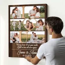 i love you photo collage personalized